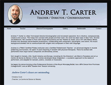 Tablet Screenshot of andrewtcarter.com